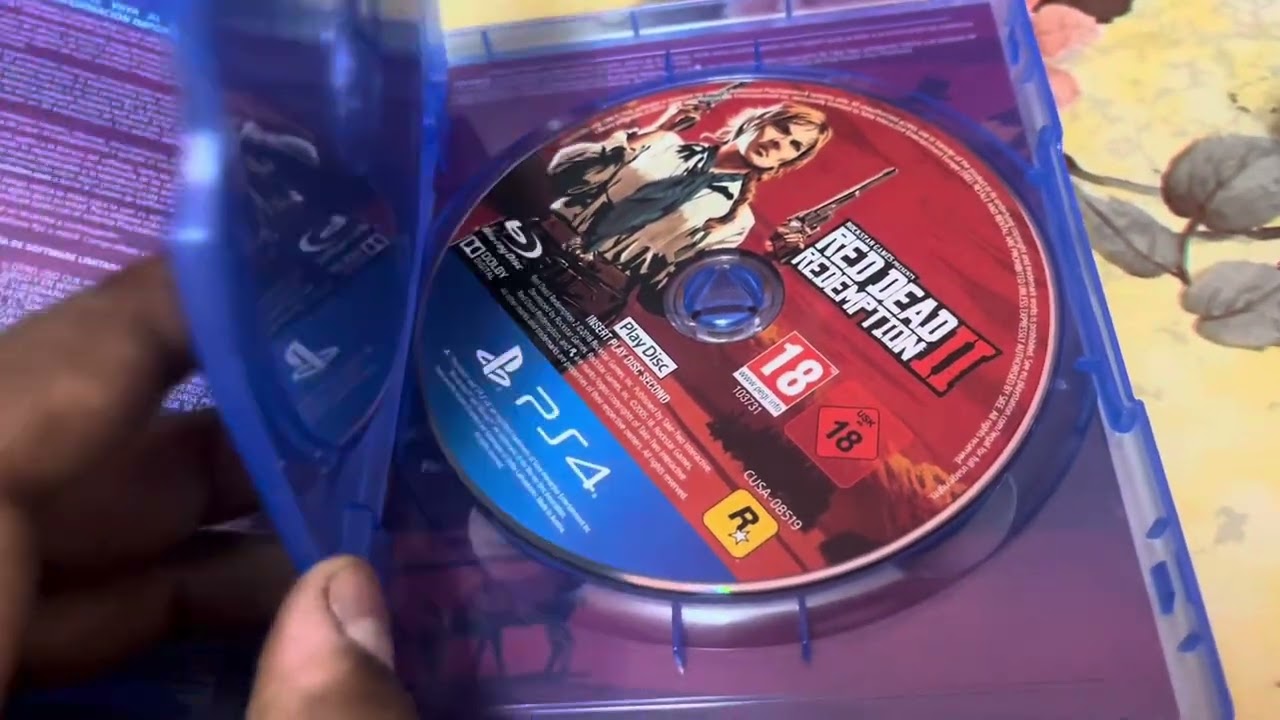 RDR 2 | Red Dead Redemption 2 | Playstation 5 unboxing and installation | First look