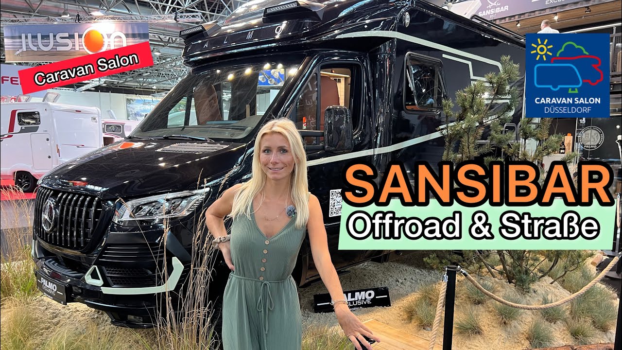 Exklusives Design 👌 Hymer ML-T 580 4x4 RSX Sansibar | Palmo | Caravan Salon 2024