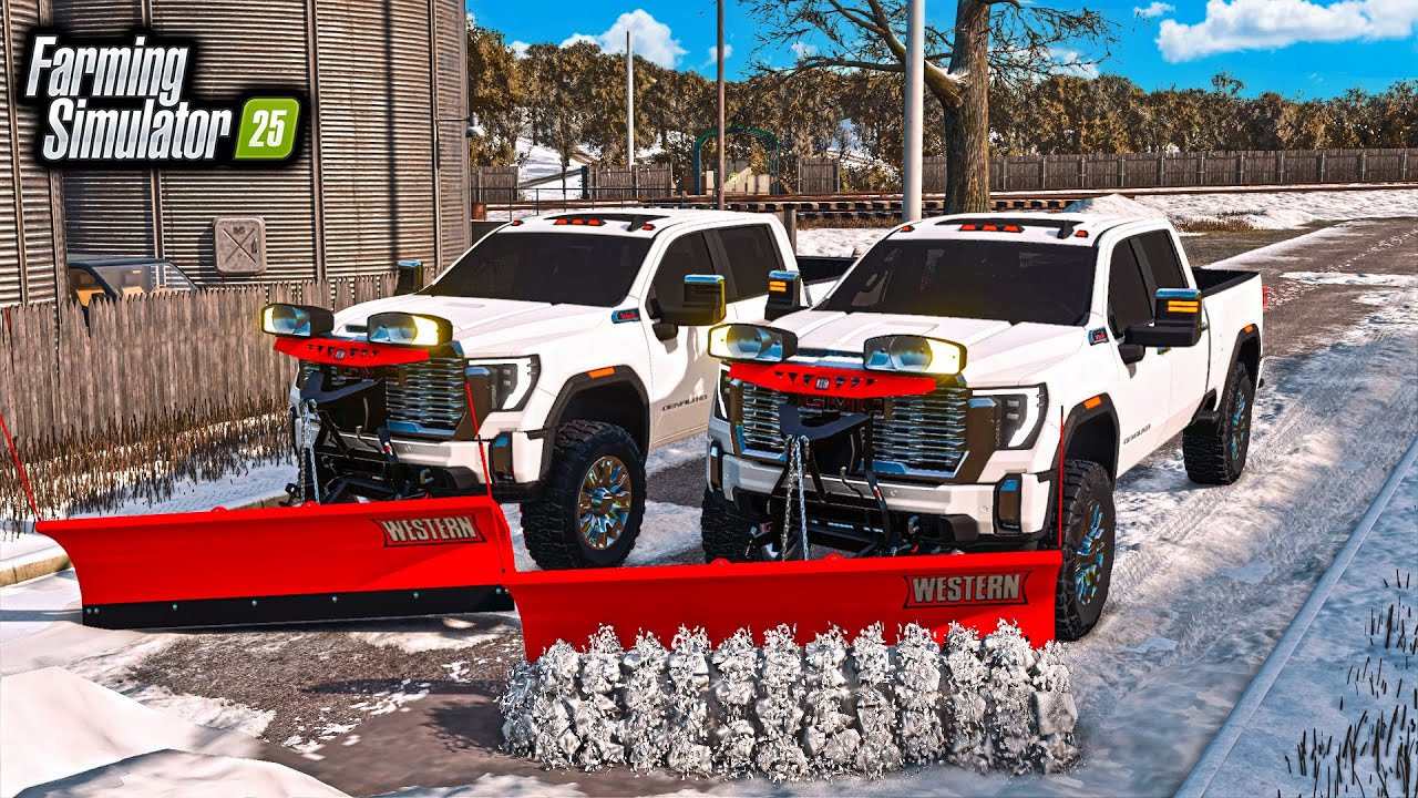 SNOWSTORM CLEANUP! PLOWING 