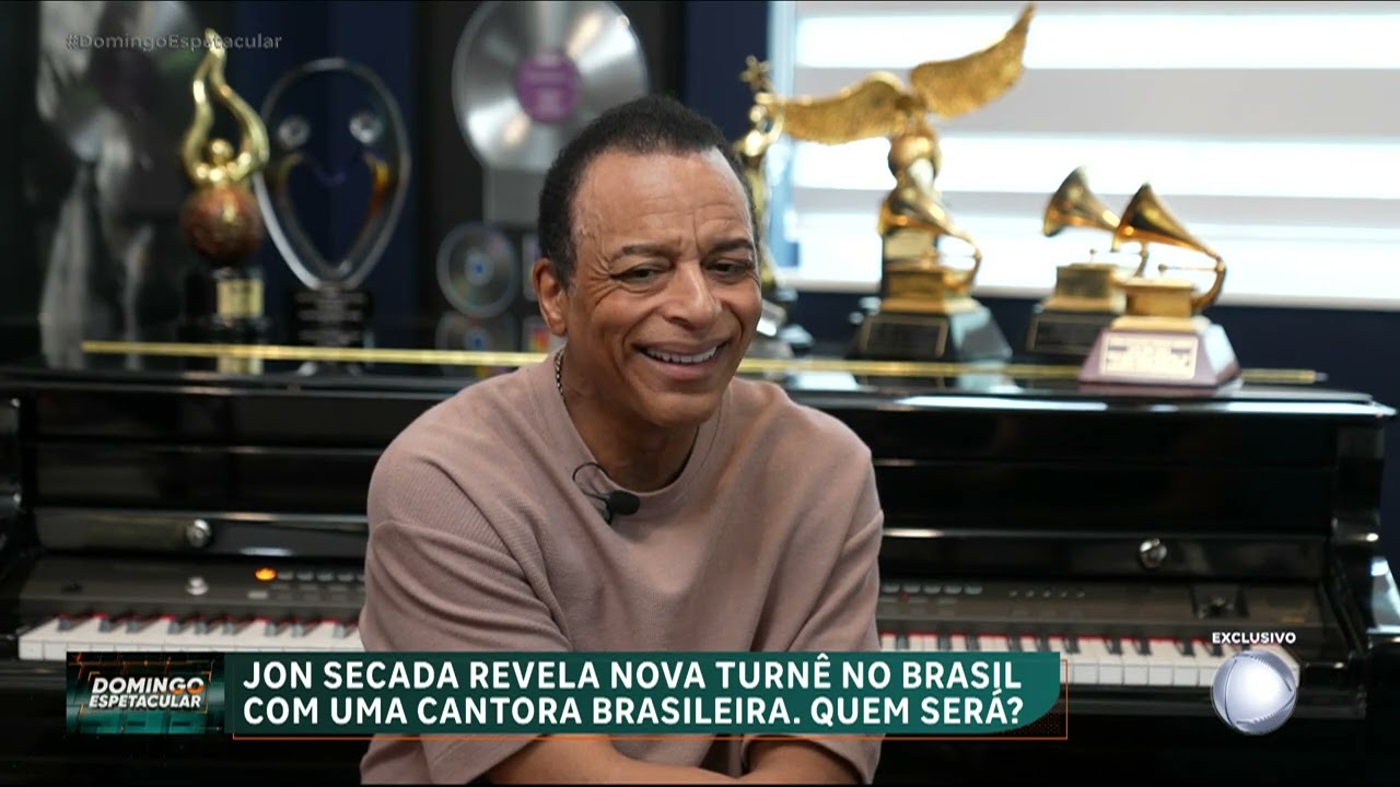 Exclusivo: Jon Secada revela parceria com cantora brasileira
