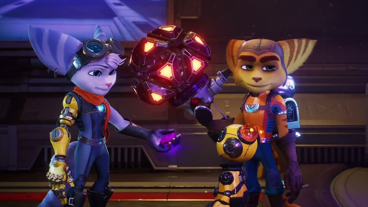Ratchet & Clank: Rift Apart  for the first time.🐱