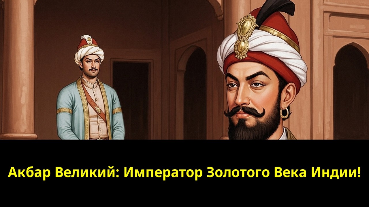 Акбар Великий  Император Золотого Века Индии!