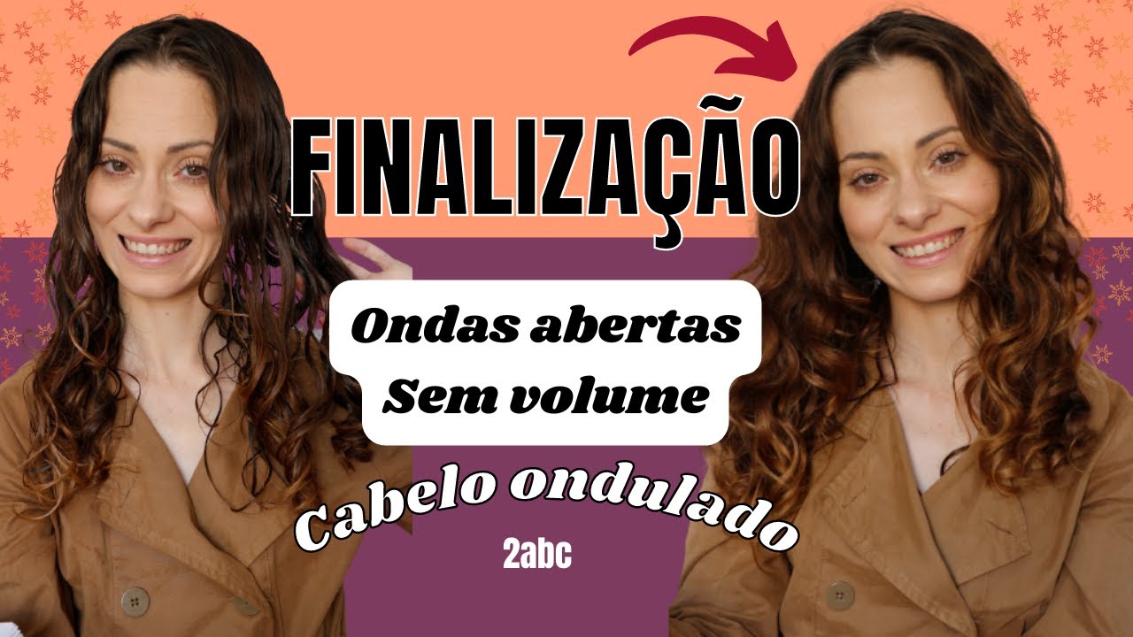 ONDAS ABERTAS E SEM VOLUME: Finalização para cabelo ondulado 2A 2B 2C | Ondulados da Sami