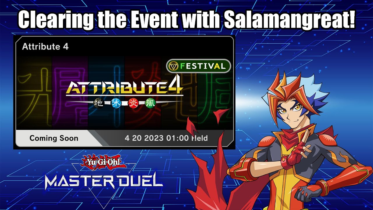 New Event Attribute 4 Festival! | Yu-Gi-Oh! Master Duel