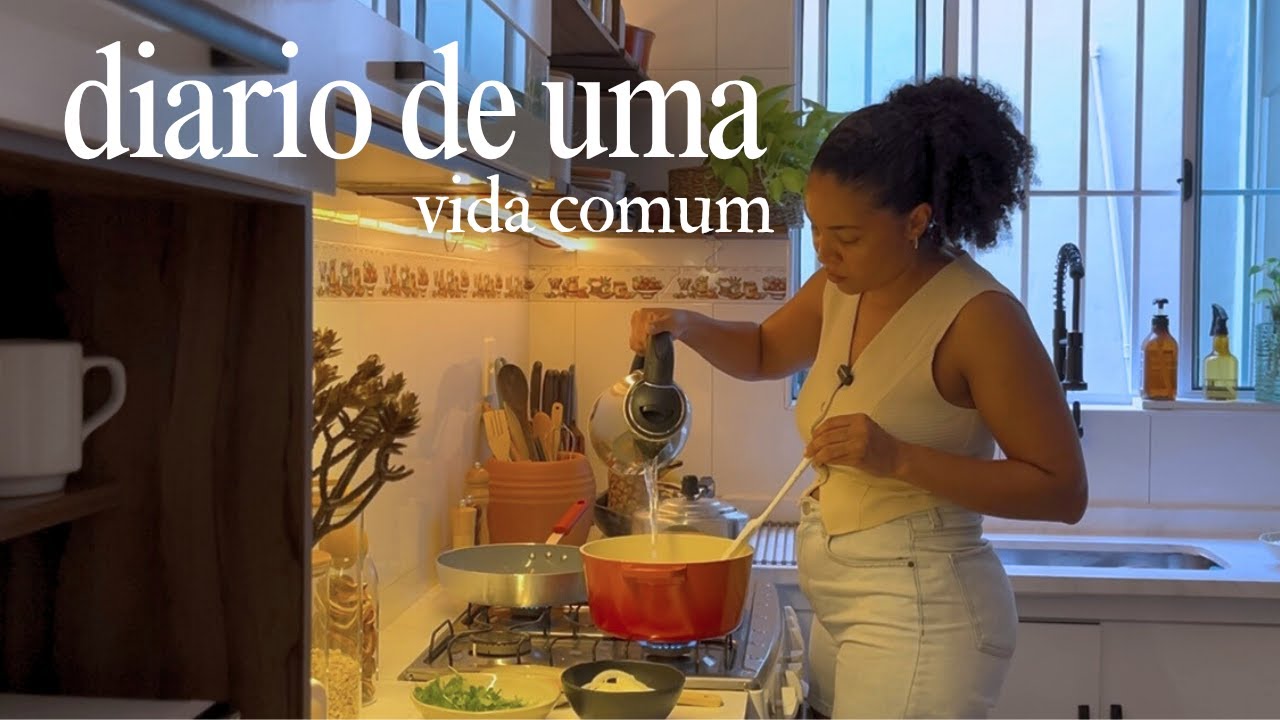 Fazendo almoço caseiro, mini viagem, rotina diária e o peso em se sentir culpada.