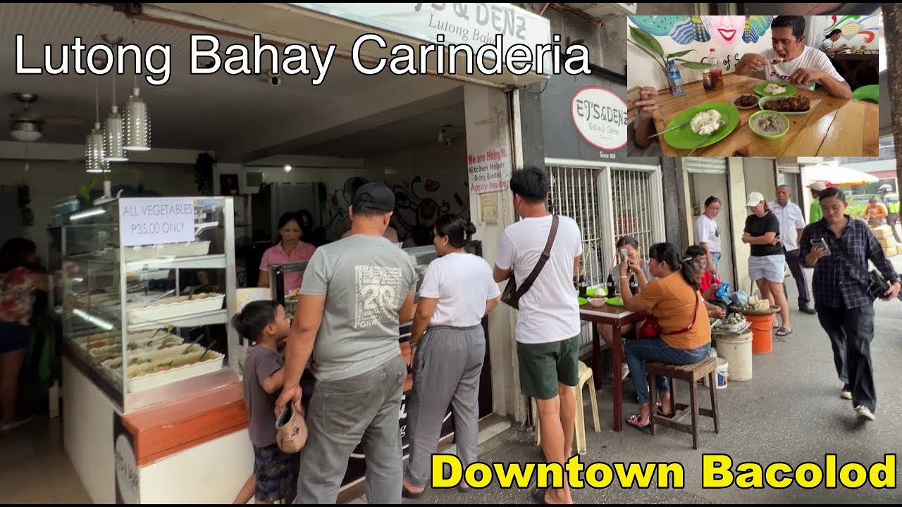 Lutong Bahay Carinderia sa likod ng Old Cityhall ng Bacolod ( EJ'S & DENZ Lutong Bahay )