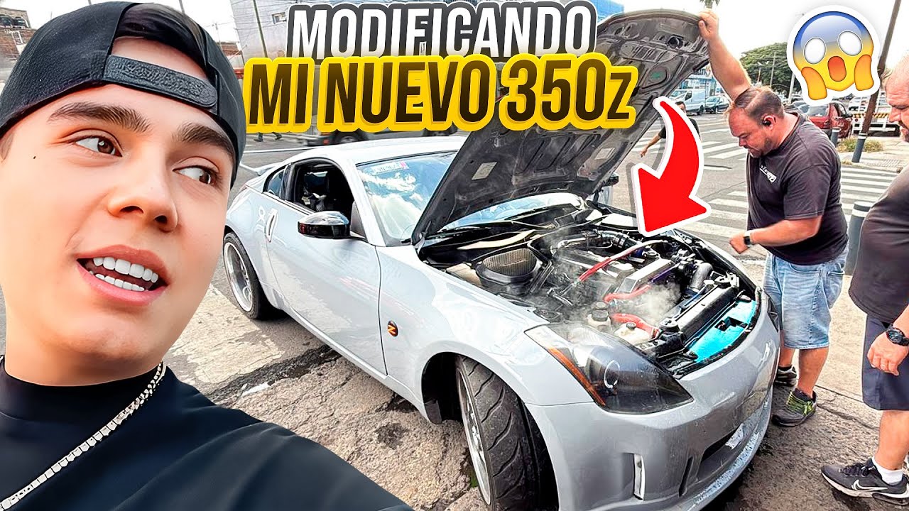 LLEVE MI NUEVO 350z AL TALLER DONDE GRABABA HACE 8 AÑOS | ManuelRivera11