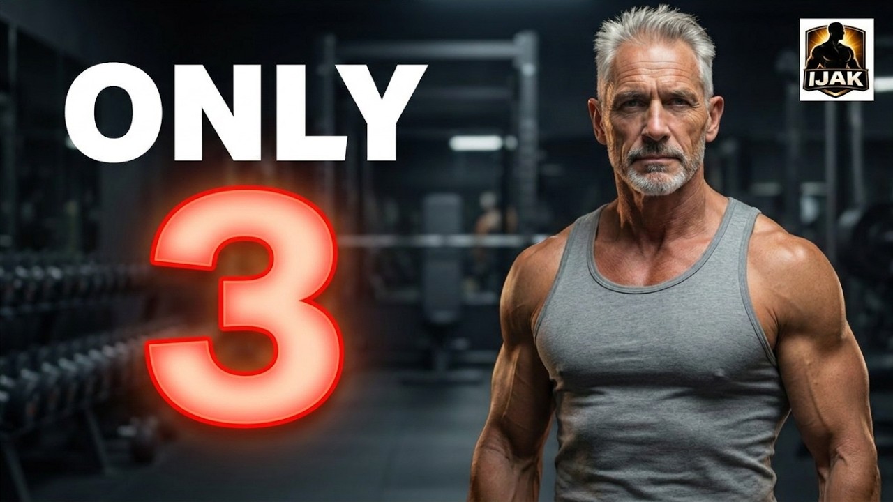 Men Over 60: The Only 3 Exercises That Build the Most Muscle | Research-Backed
