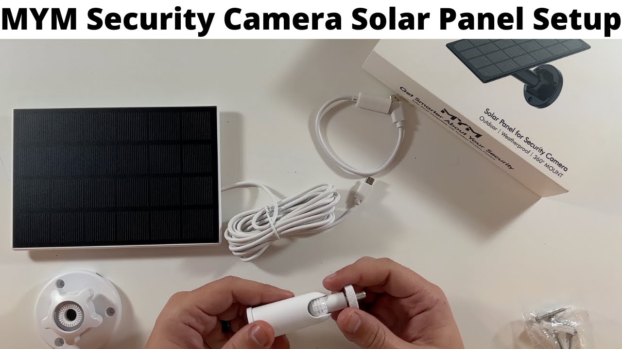 MYM Solar Panel For Security Cameras Review