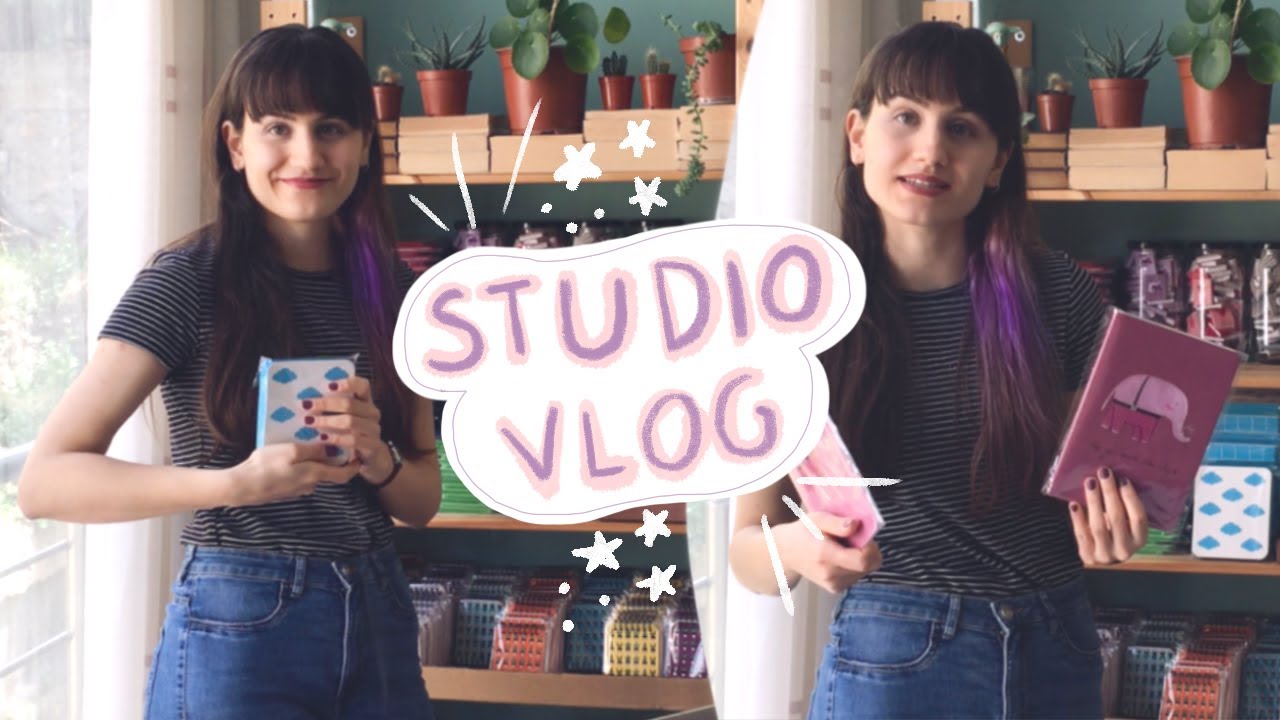 STUDIO VLOG #10 | sipariş paketleme, reels çekimleri, notepad yapımı