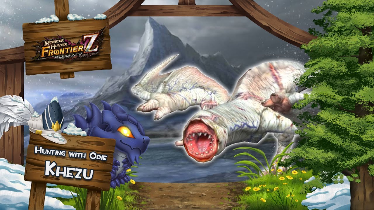 Monster Hunter : Frontier | Hunting with Odie | Khezu