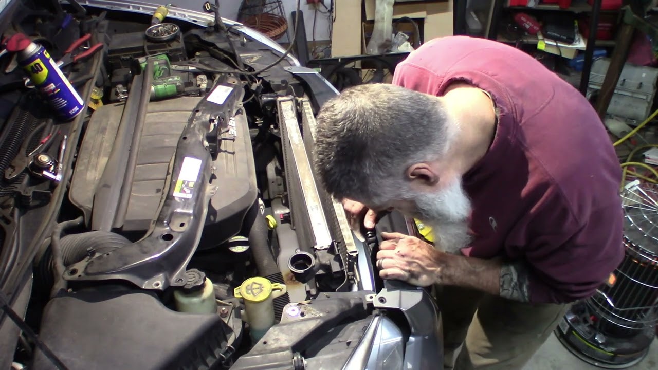 2015 Town and Country 3.6L Radiator Replacement - Part 1