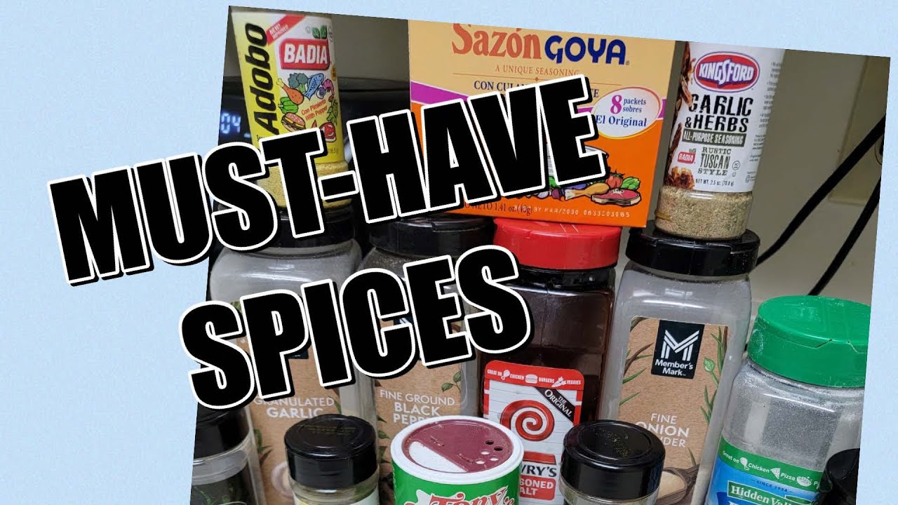 SPICE It Up! Must-Have SEASONINGS & Spices🌿| @geminidiva79