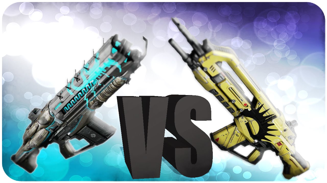 Destiny Doctrine of Passing vs Soulstealer's Claw // LEGENDARY Auto Rifle Weapon Comparison