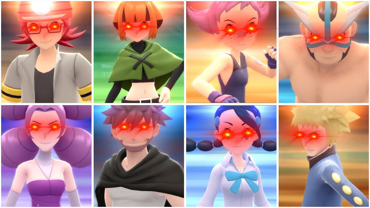 Pokemon Brilliant Diamond - All Gym Leader Rematches