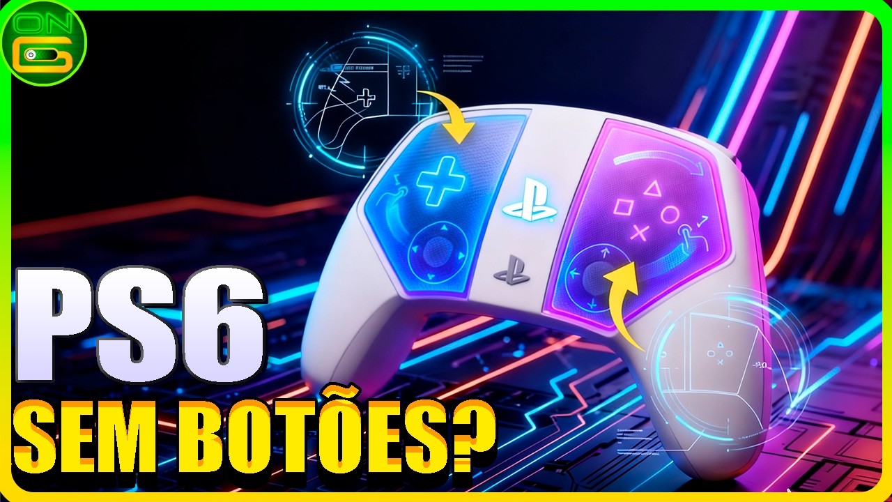 SONY prestes a cometer o MAIOR ERRO? PS6 sem Botões!