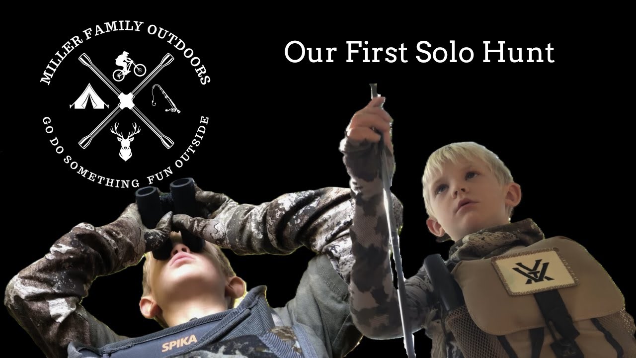 Kids Hunting Alone For The First Time | Our First Solo Hunt