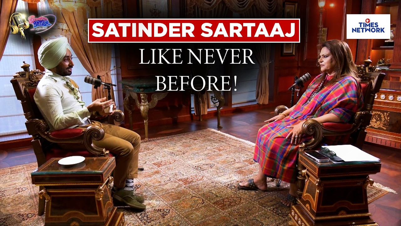 SATINDER SARTAAJ Like Never Before In Baatein Dil Se With Navika Kumar | 'Jaiye Sajana' Storm & More