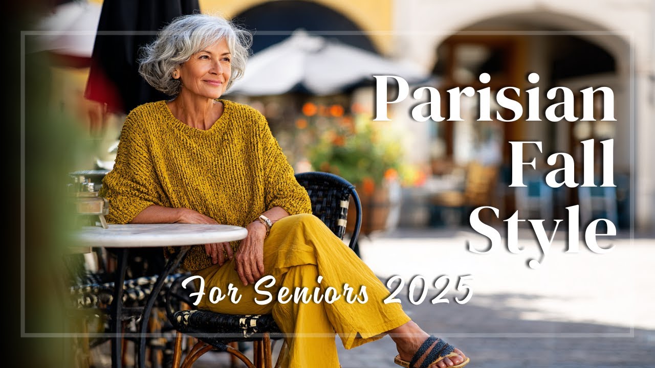 August 2025: Effortless Parisian Fall Trends for Seniors