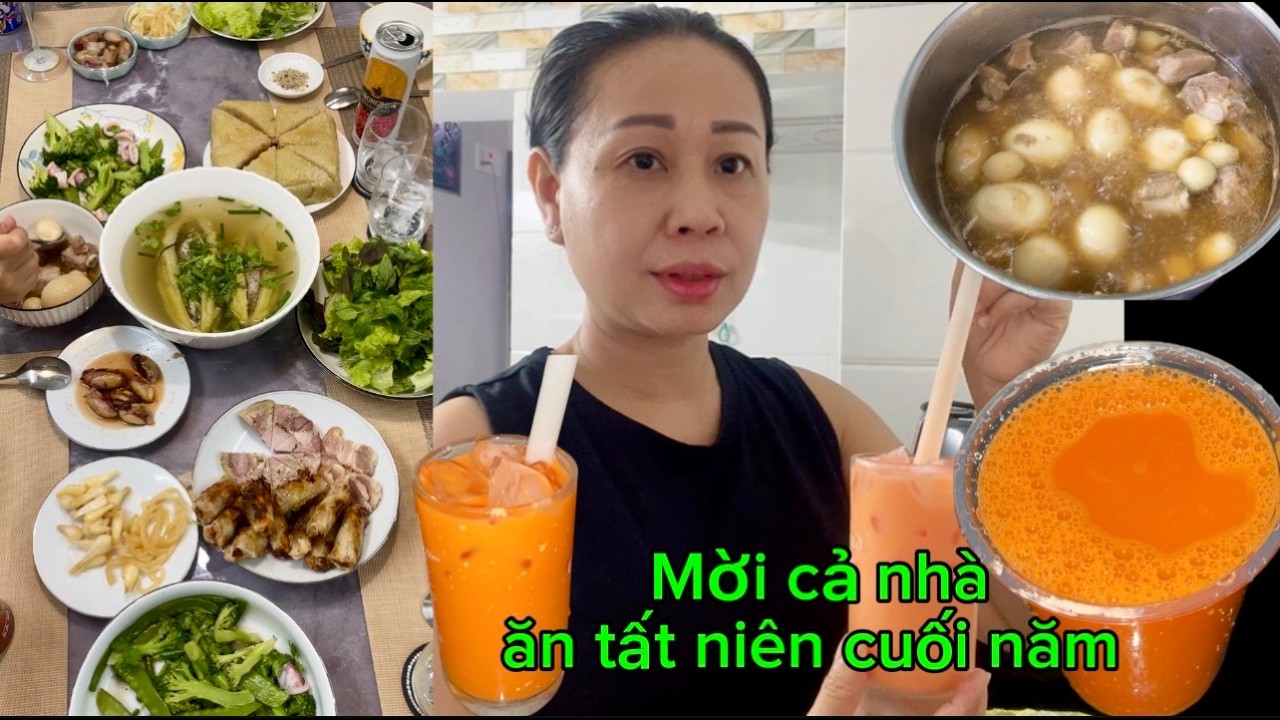 Ăn tất niên cuối năm ngày 28 tết mời cả nhà 