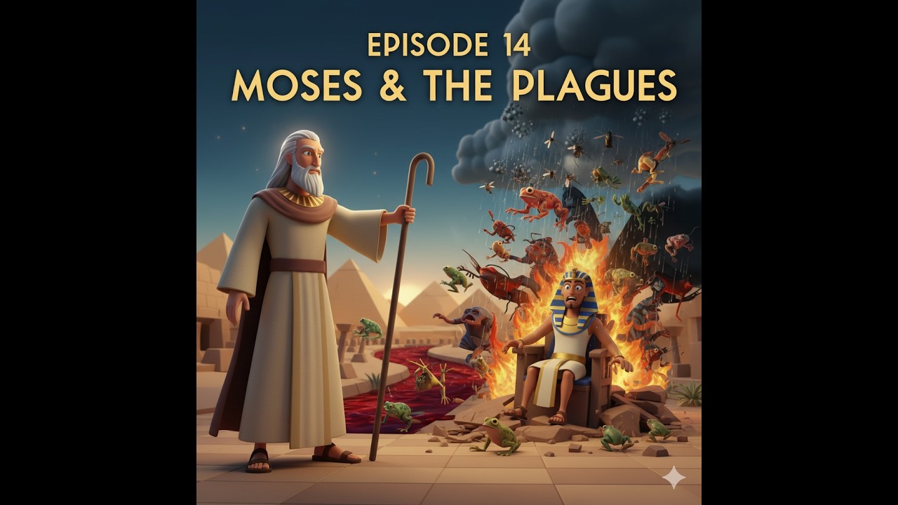 Ep 14  Bible Stories  Moses & the Plagues in Egypt
