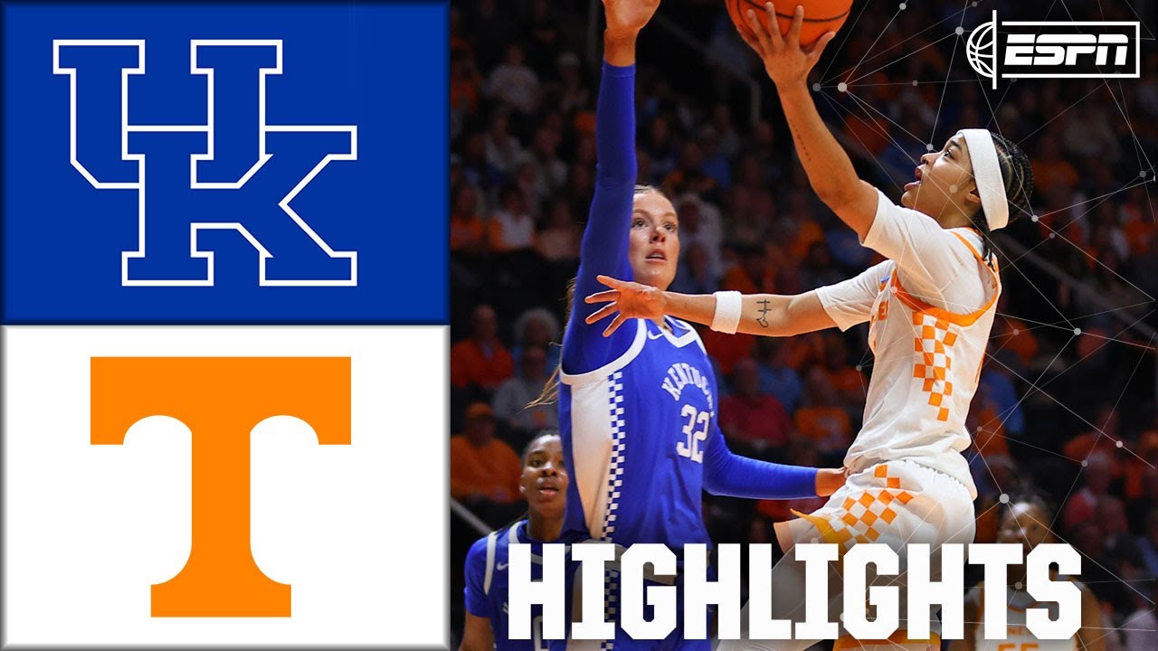 Tennessee Lady Volunteers vs  Kentucky Wildcats | Full Game Highlights | ESPN College Basketball