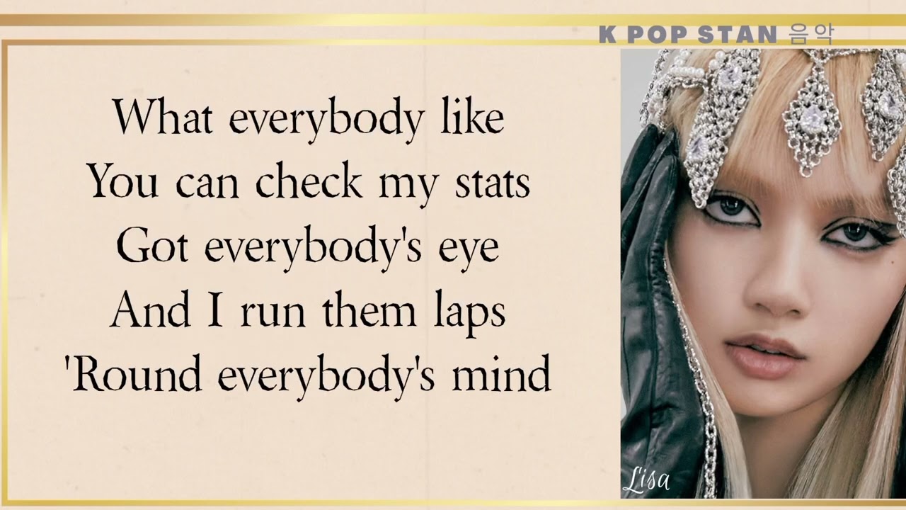 BLACKPINK (블랙핑크) - TYPA GIRL  LYRICS