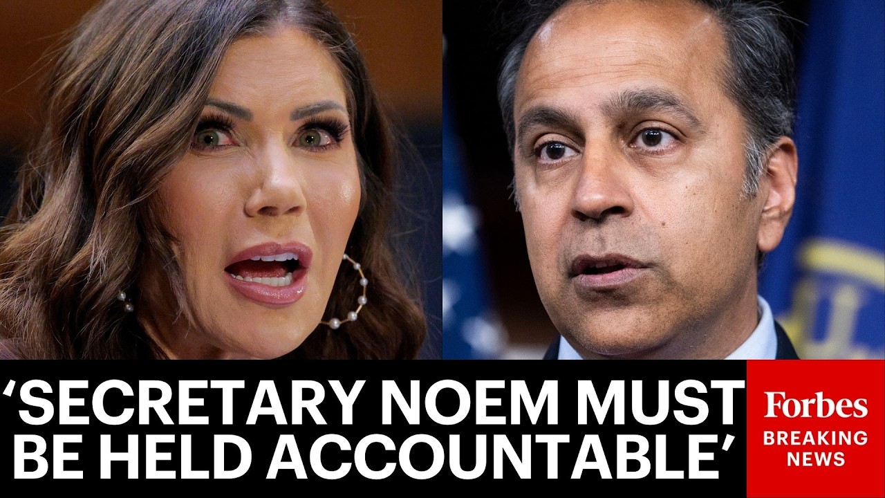 BREAKING: Raja Krishnamoorthi Calls For House Oversight Committee To Subpoena Kristi Noem