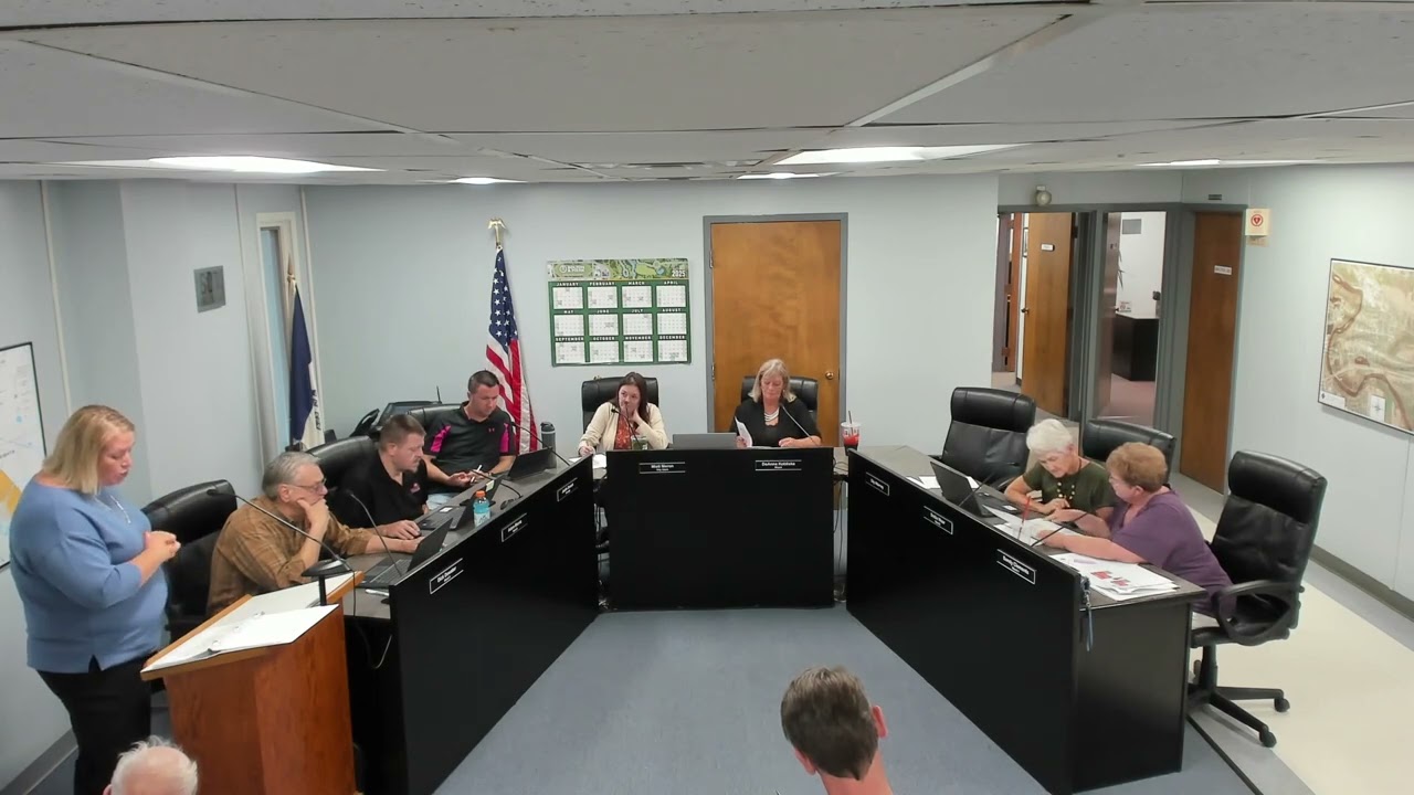 October 7, 2025 Evansdale City Council Meeting