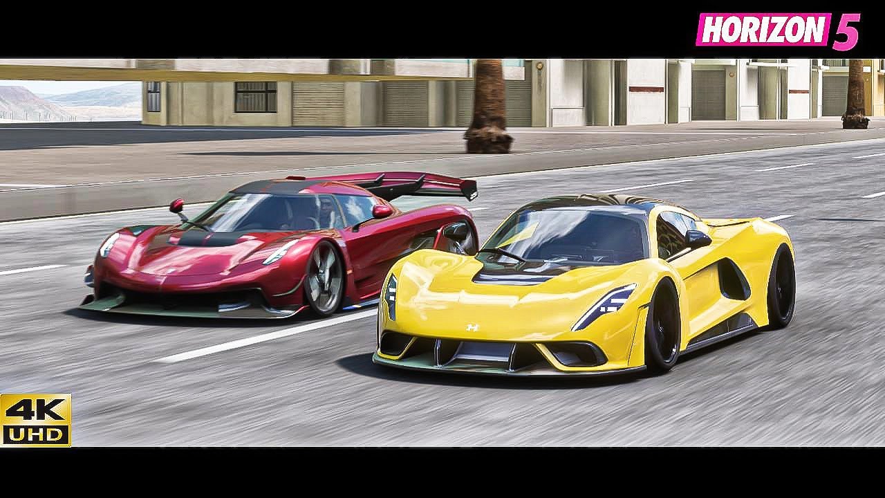 FH5 GREATEST DRAG RACE! VENOM F5, JESKO, NEVERA, VEYRON, LAFERRARI, SVJ, TSR-R, EVIJA, AGERA, NEVERA
