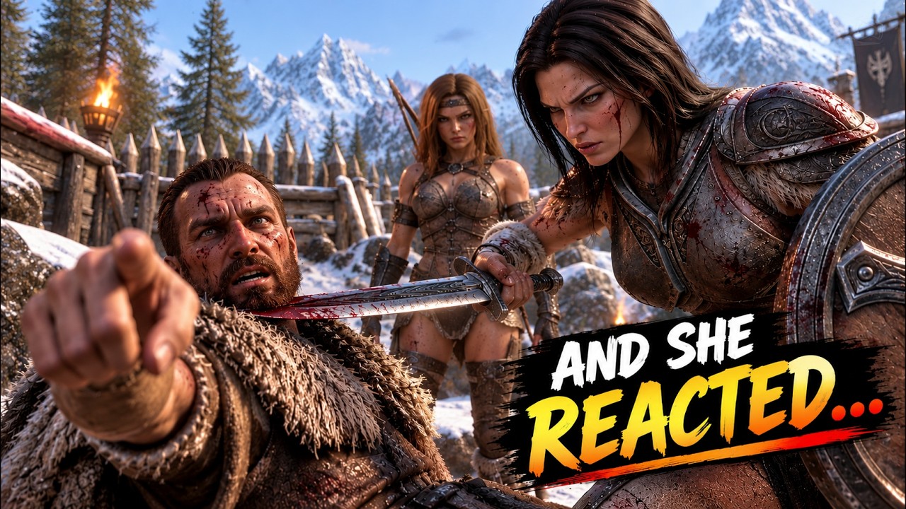 SkyrimNet Made Bandits Surrender Mid-Fight... Then One Insulted Lydia... | AI Showcase