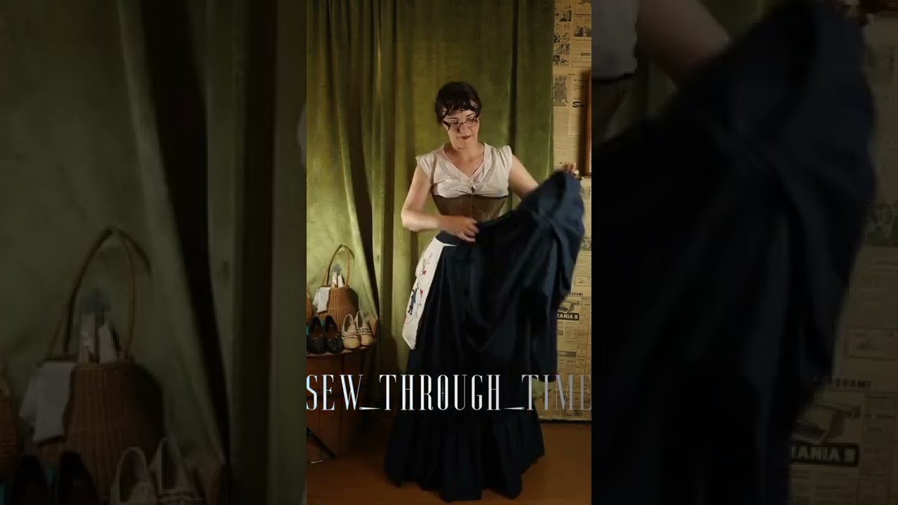 Getting dressed in 1880
