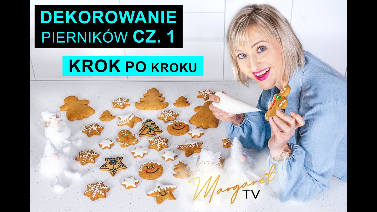 Dekorowanie pierników cz. 1 Inspiracje i Triki Dekoracyjne! / MARGARET TV