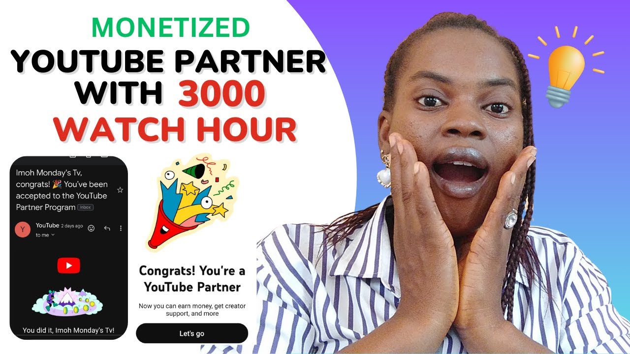 Unlocking 3000 Watch Hours: The Hidden Benefits of YouTube  Monetization 🎉🎉