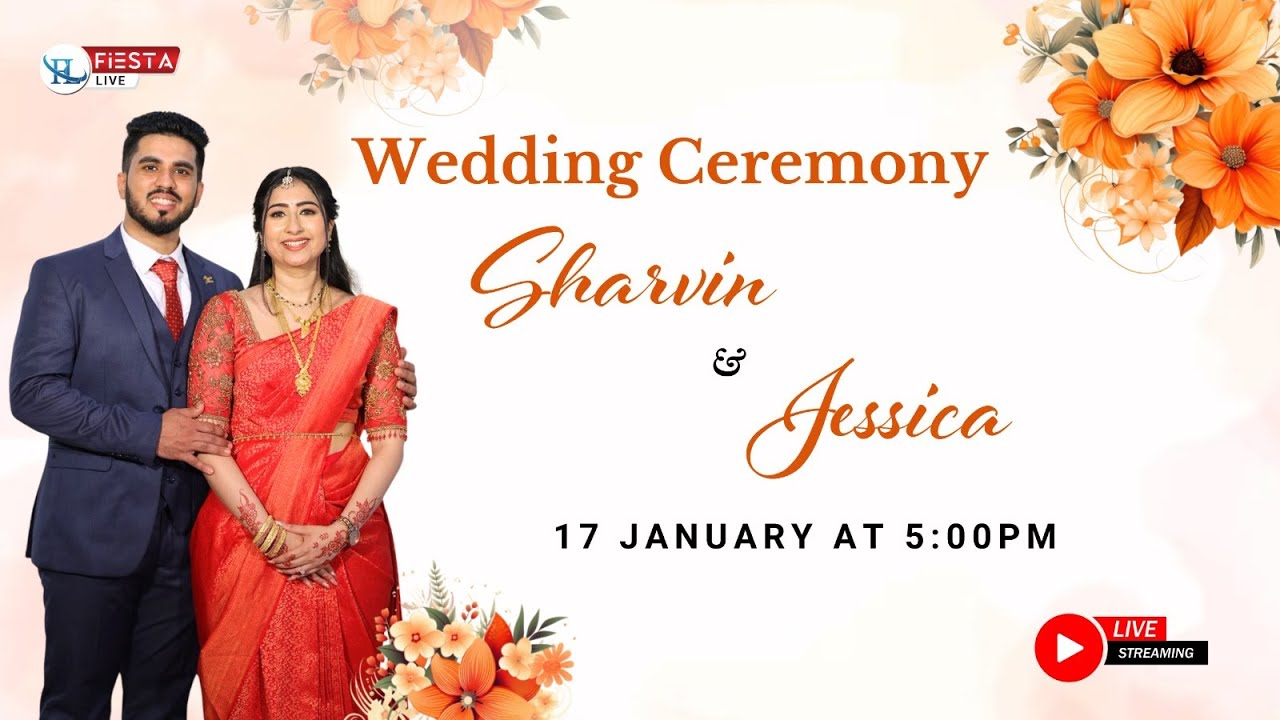 Wedding Ceremony Of SHARVIN & JESSICA | LIVE  from Belman