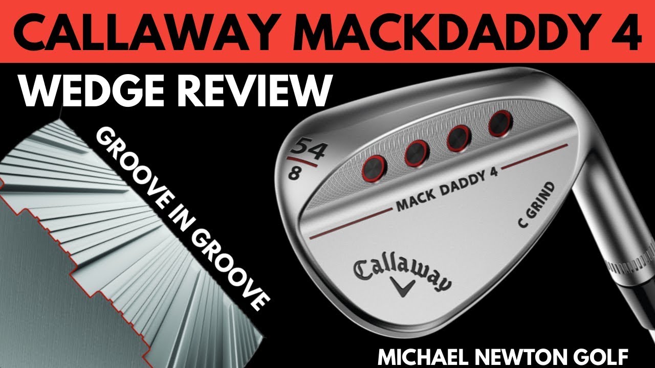 Callaway MackDaddy 4 Wedge Review - Full Shot & Pitch Testing Measuring Backspin