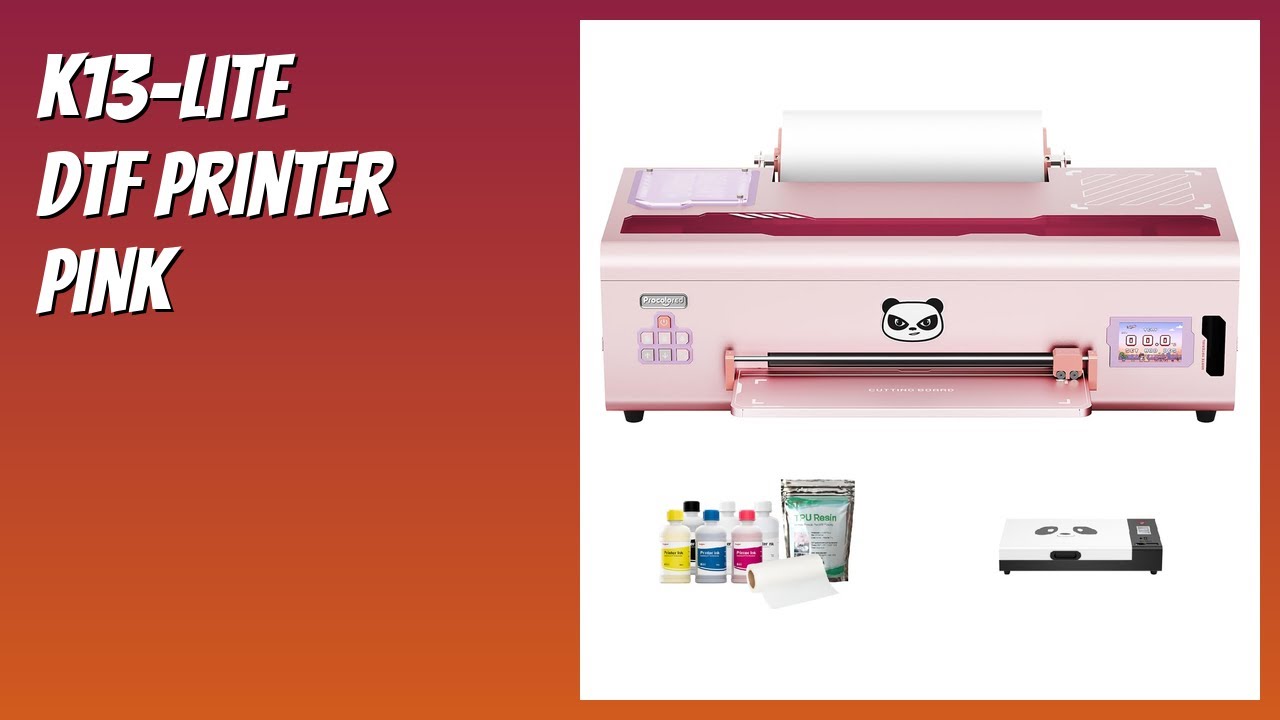 REVIEW (2026): K13-Lite DTF Printer Pink. Features.