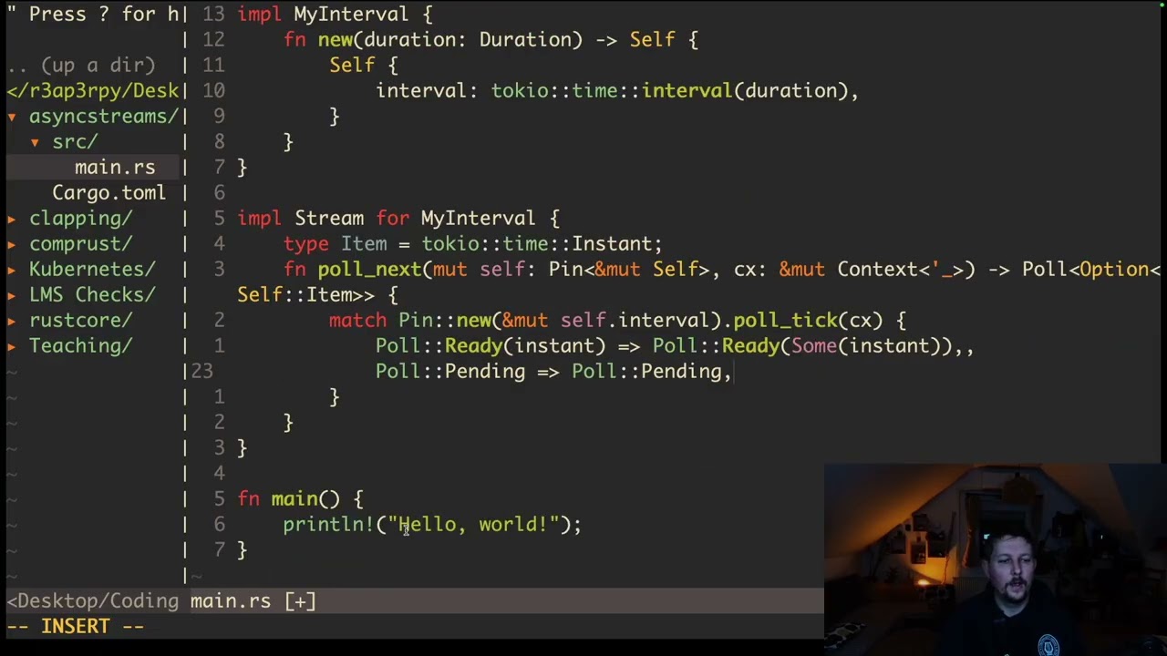 Rust - Async Streams