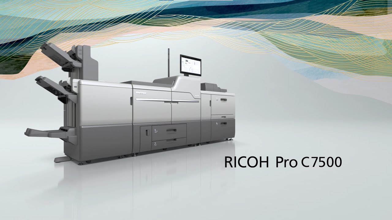 RICOH Pro C7500 ダイジェスト動画
