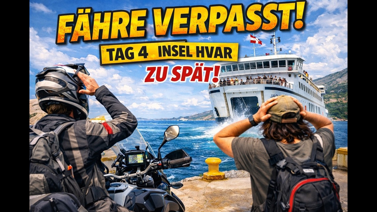 ACT Kroatien (4/4) - wir VERPASSEN die F&Auml;HRE!