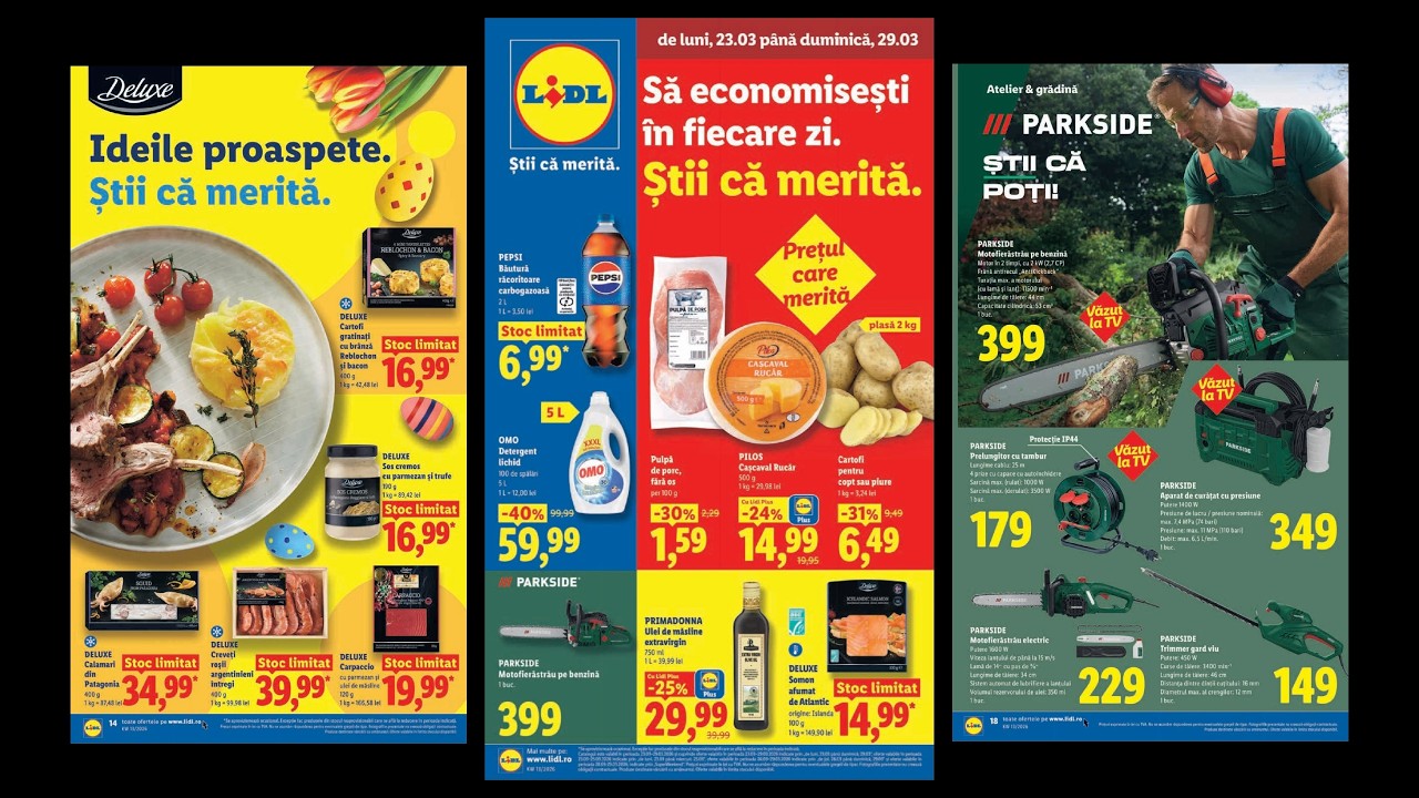 Catalog Lidl 23 Martie - 29 Martie 2026 - Oferte Lidl din 23.03.2026