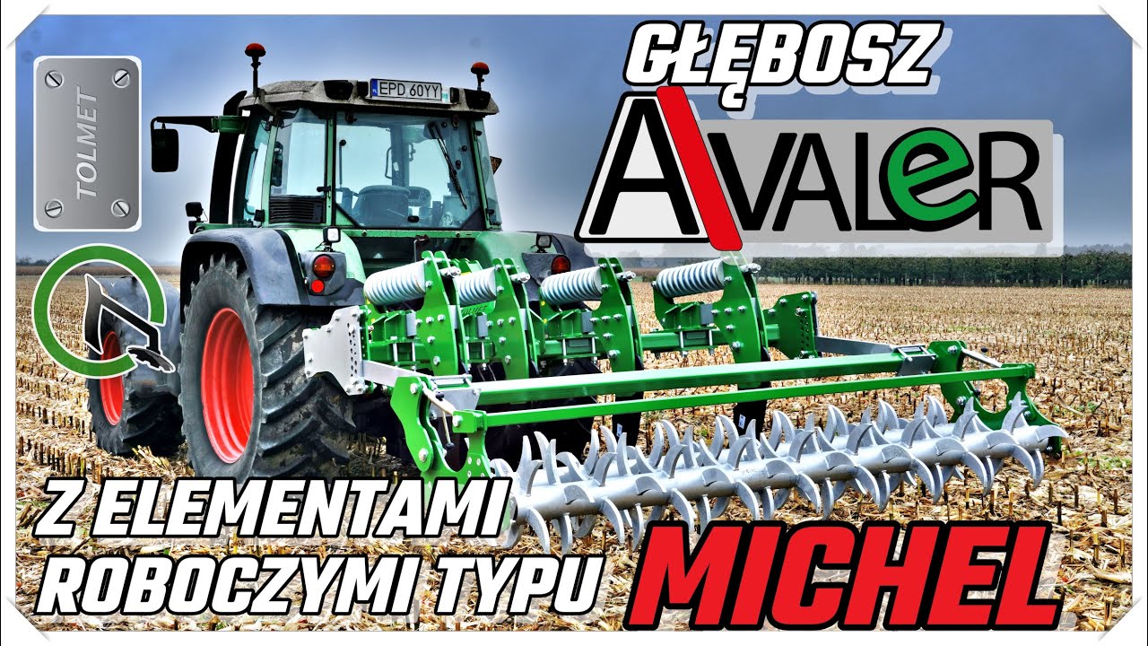 Głębosz AVALER z elementami roboczymi typu MICHEL - TOLMET (prezentacja maszyny)