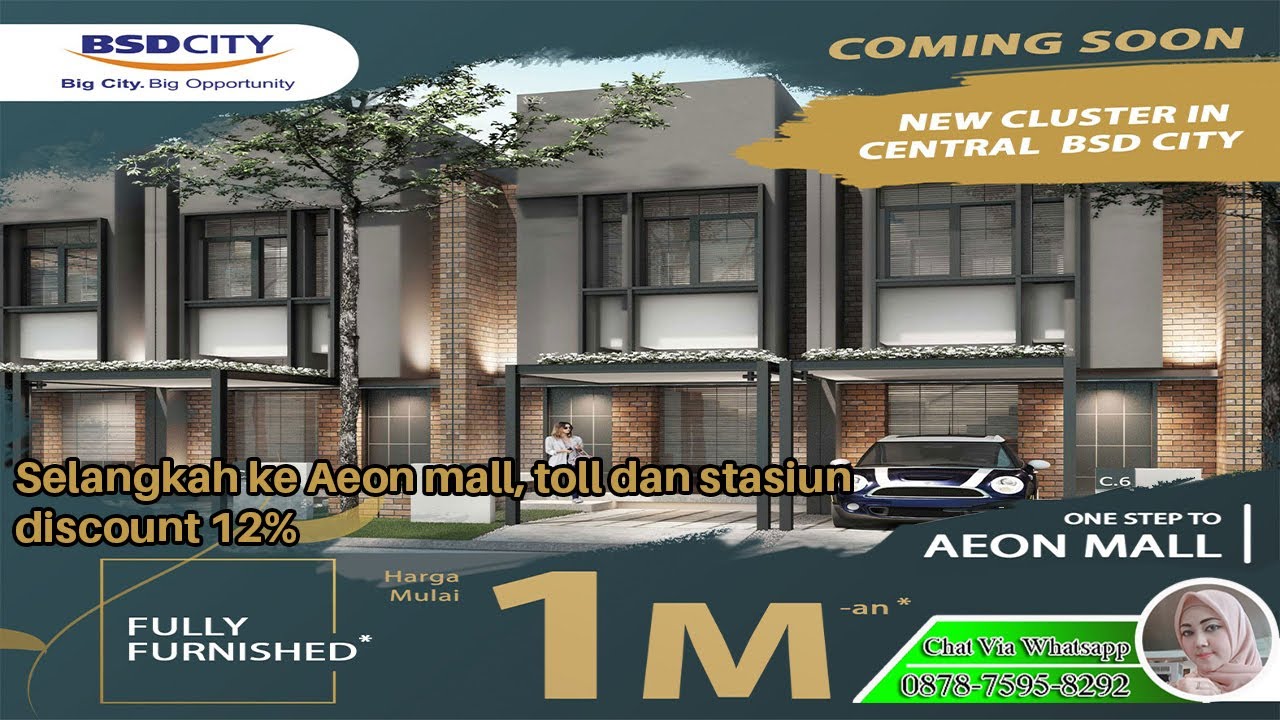 Review Rumah Millenial Fully Furnished Sebelah Aeon Mall Freja House