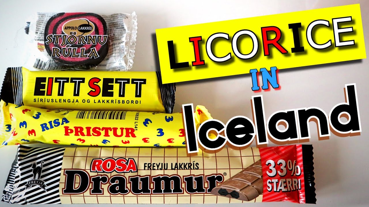 LICORICE TASTING IN ICELAND : Trying Popular Icelandic Candy - Junk Food Reviews