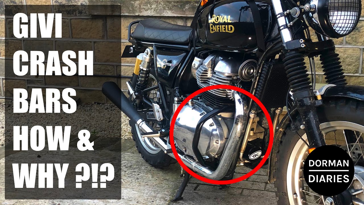 Royal Enfield Interceptor 650 — Givi / Двигатель Kappa / Защитные дуги — почему я их выбрал и как...