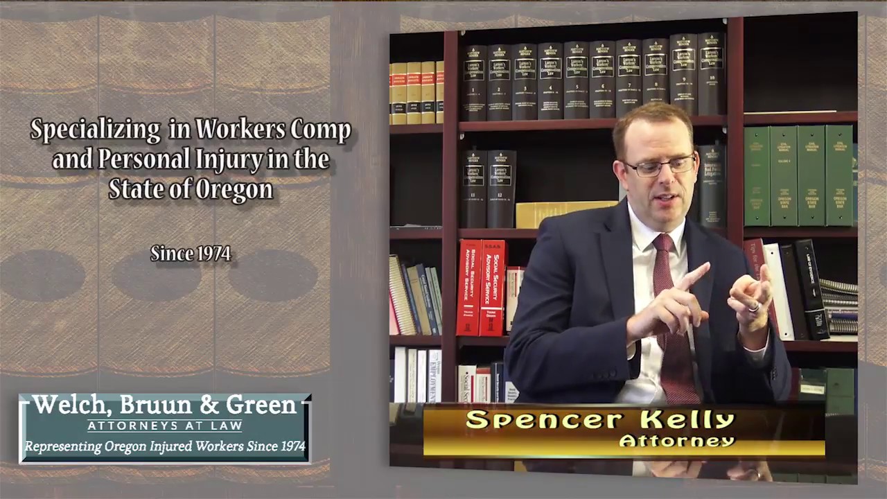 Oregon Worker's Comp info explained by Portland Attorney Spencer Kelly