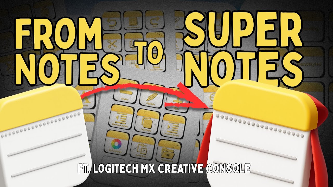 5 Ways the MX Creative Console has Supercharged my Apple Notes Workflow
