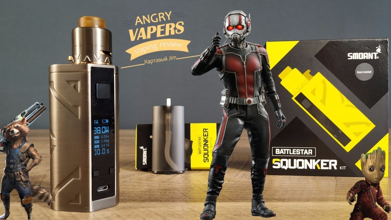 Smoant Battlestar Squonker Kit | Типа ТОП СКВОНК.