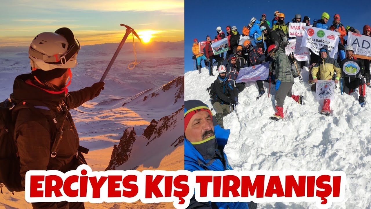 ERCİYES KIŞ TIRMANIŞI GENEL ÖZET | ERCİYES ZİRVE FAALİYETİ NASIL YAPILIR? SÜREÇ NASIL İŞLER?