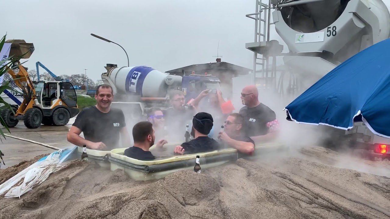 Grill Pool Water Challenge TB Transportbeton GmbH & Co. KG